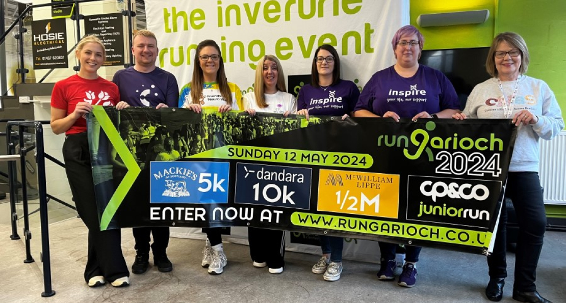 Run Garioch charity partner